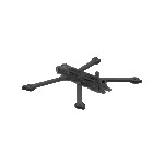 Ventas calientes IFlight Chimera9 ECO Kit de marco económico de 9 pulgadas Carga útil pesada para drones de rango largo con fibra de carbono de precio barato